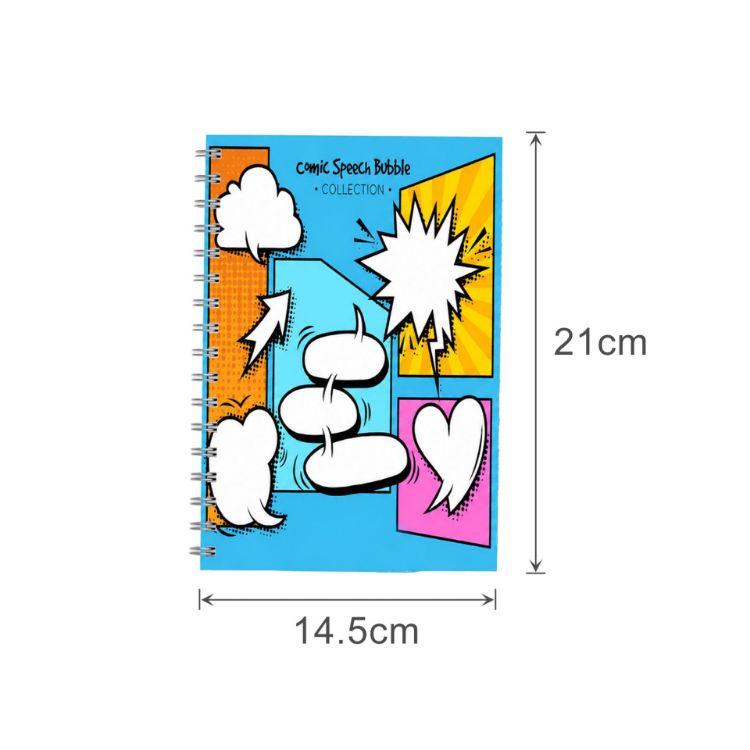 Picture of A5 Full Colour Wiro Binding NoteBook