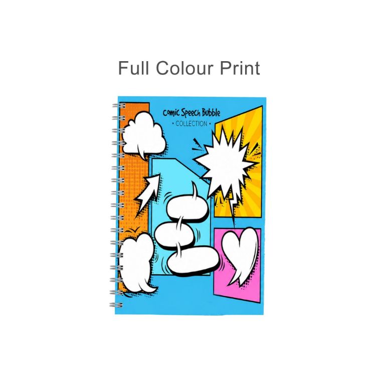 Picture of A5 Full Colour Wiro Binding NoteBook