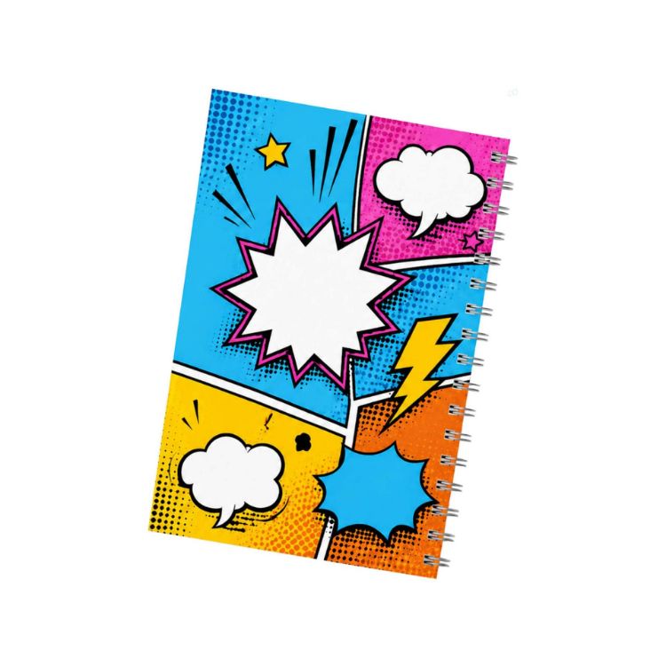 Picture of A5 Full Colour Wiro Binding NoteBook
