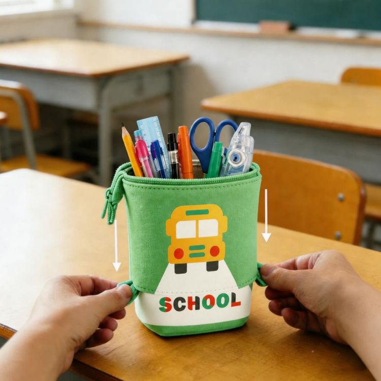 Picture of Canvas Expandable Pencil Case