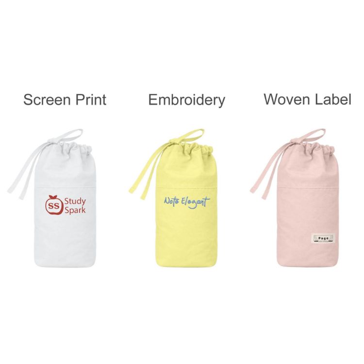 Picture of Foldable Drawstring Pencil Case