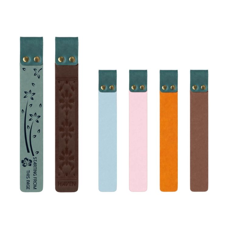 Picture of Custom Pu Bookmark
