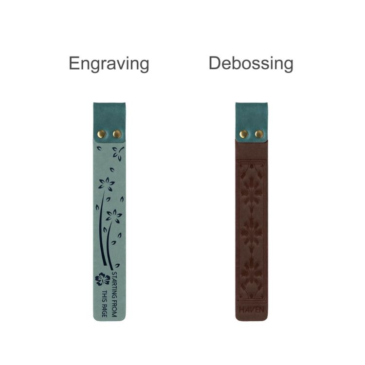 Picture of Custom Pu Bookmark