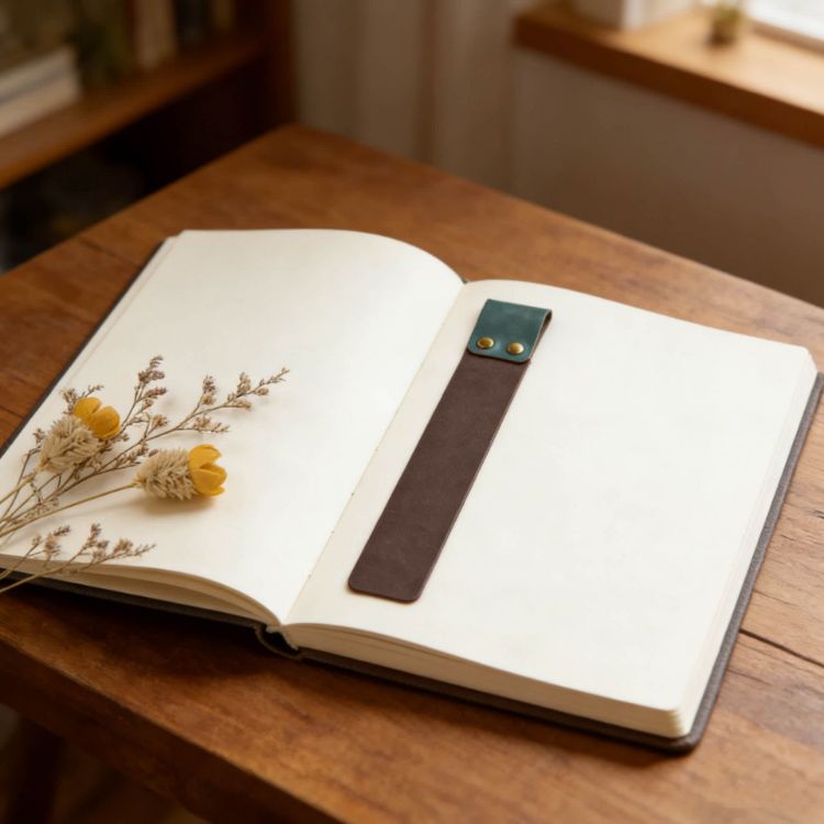 Picture of Custom Pu Bookmark