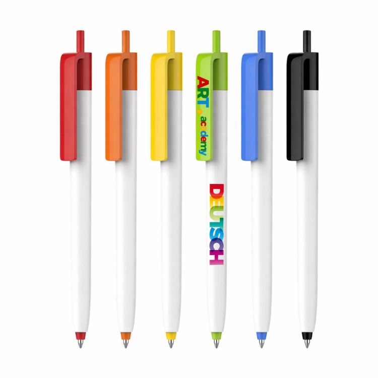 Picture of Push Button Pen - Creamy White Barrel