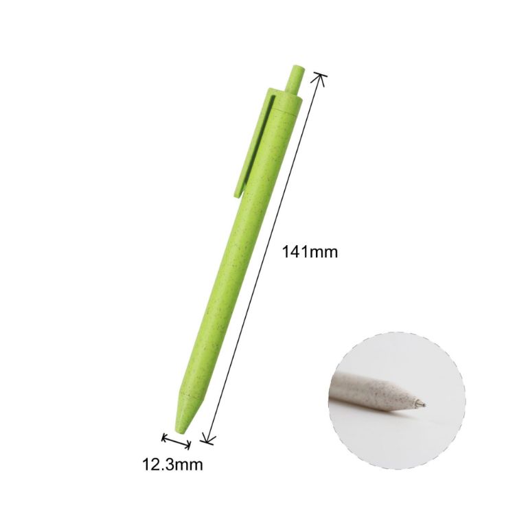 Picture of Wheat Straw Ballpoint Pen