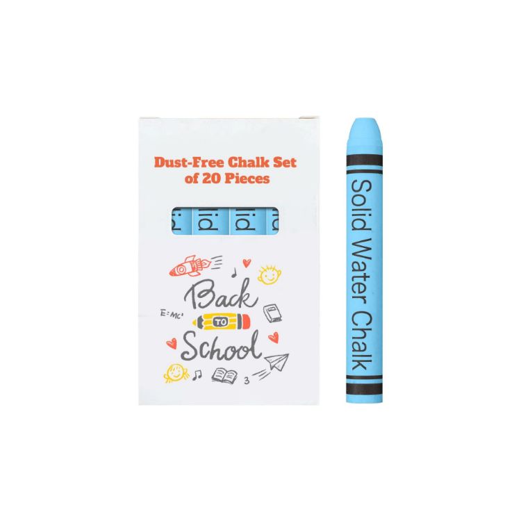 Picture of Dust-Free Chalk Set of 20 Sticks