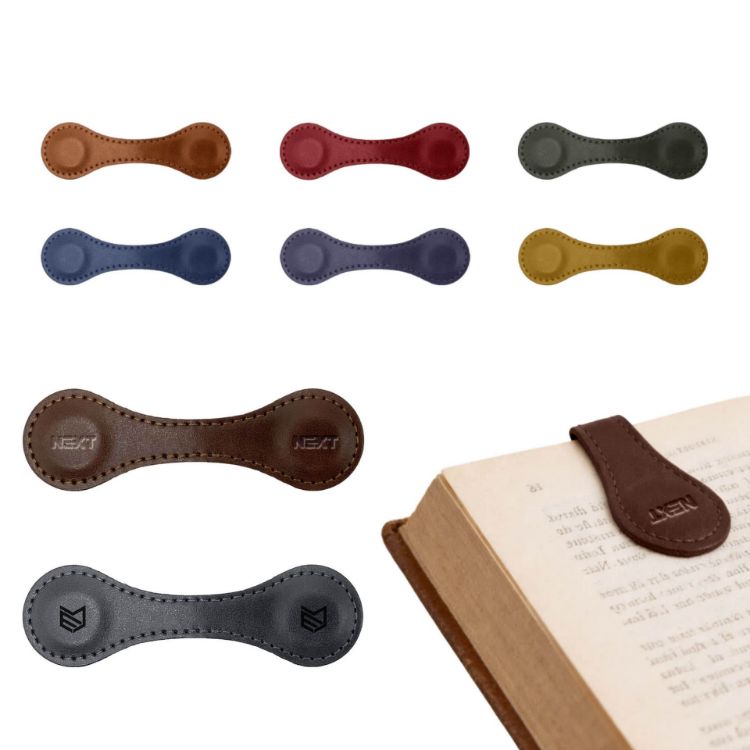 Picture of PU Leather Magnetic Bookmark