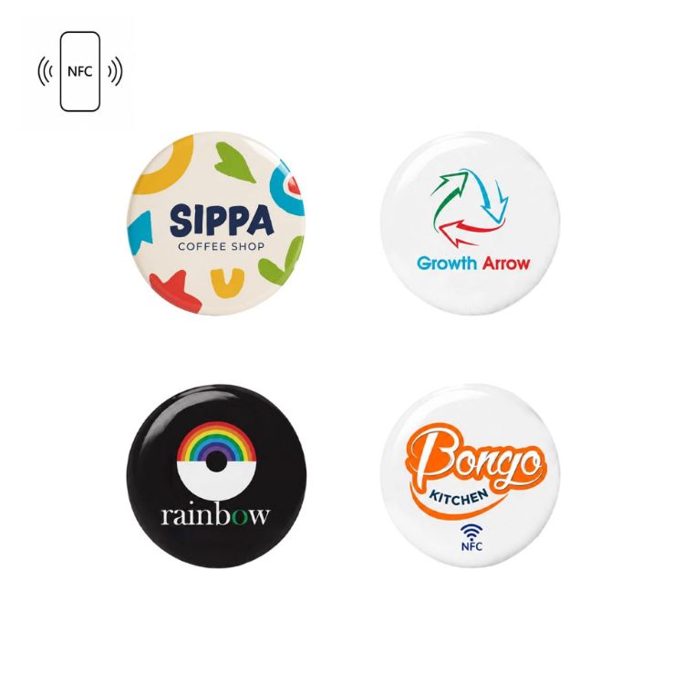 Picture of NFC Doming Epoxy Stickers