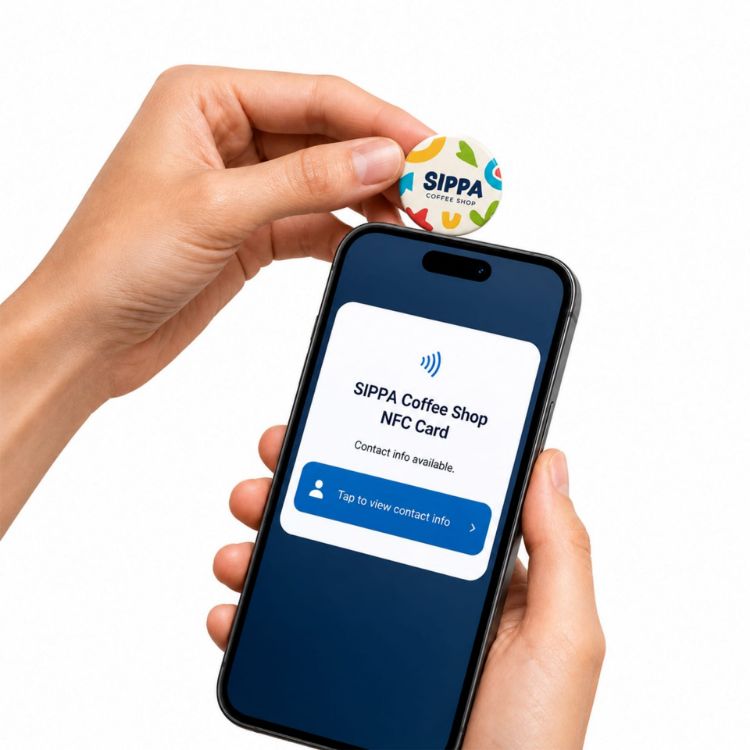 Picture of NFC Doming Epoxy Stickers