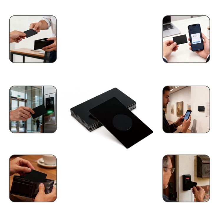 Picture of NFC Black Metal Business Card