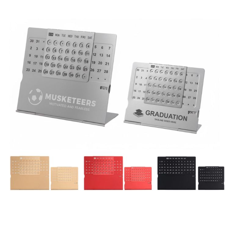 Picture of Aluminium Desk Calendar
