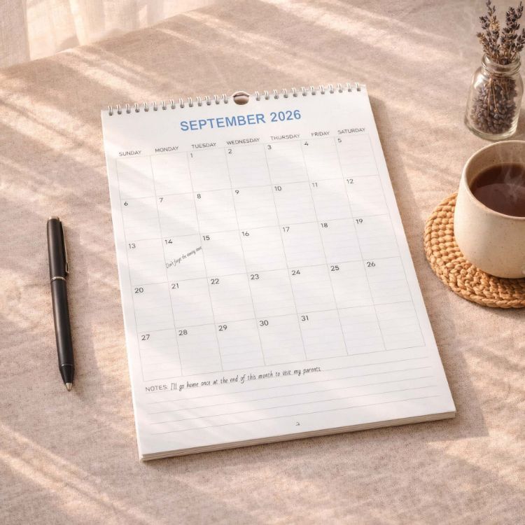 Picture of Vertical Wall Calendar