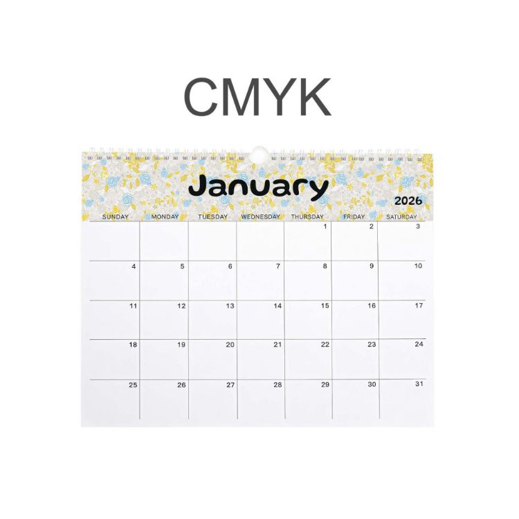 Picture of Horizontal Wall Calendar
