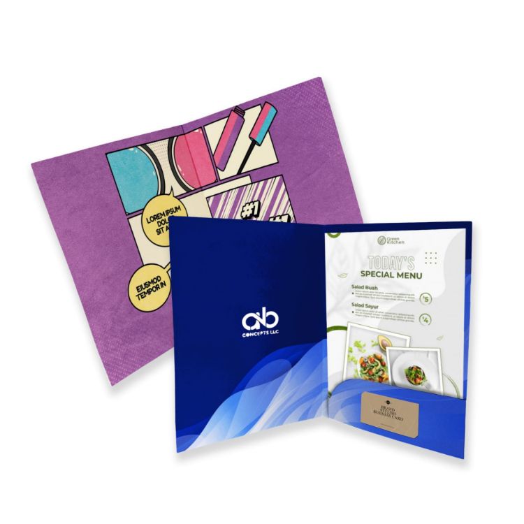 Picture of A4 Full Colour Presentation Folder