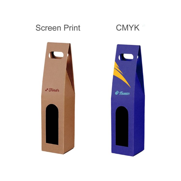 Picture of Single Bottle Portable Wine Box