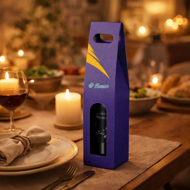 Picture of Single Bottle Portable Wine Box