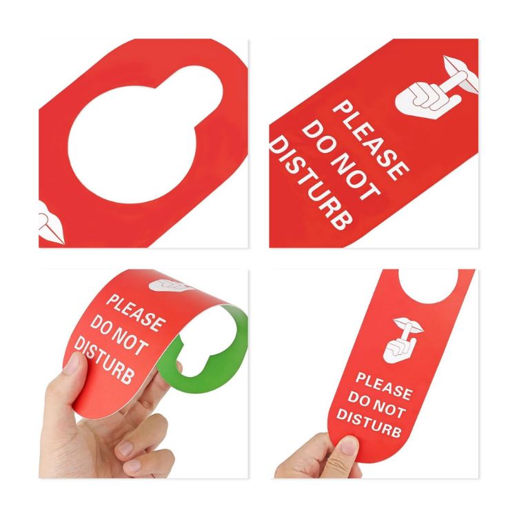 Picture of Custom Shape PVC Door Hanger