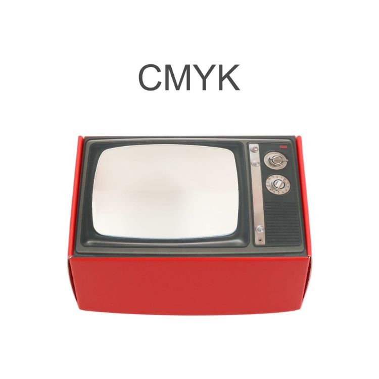 Picture of Custom Retro TV–Style Gift Box