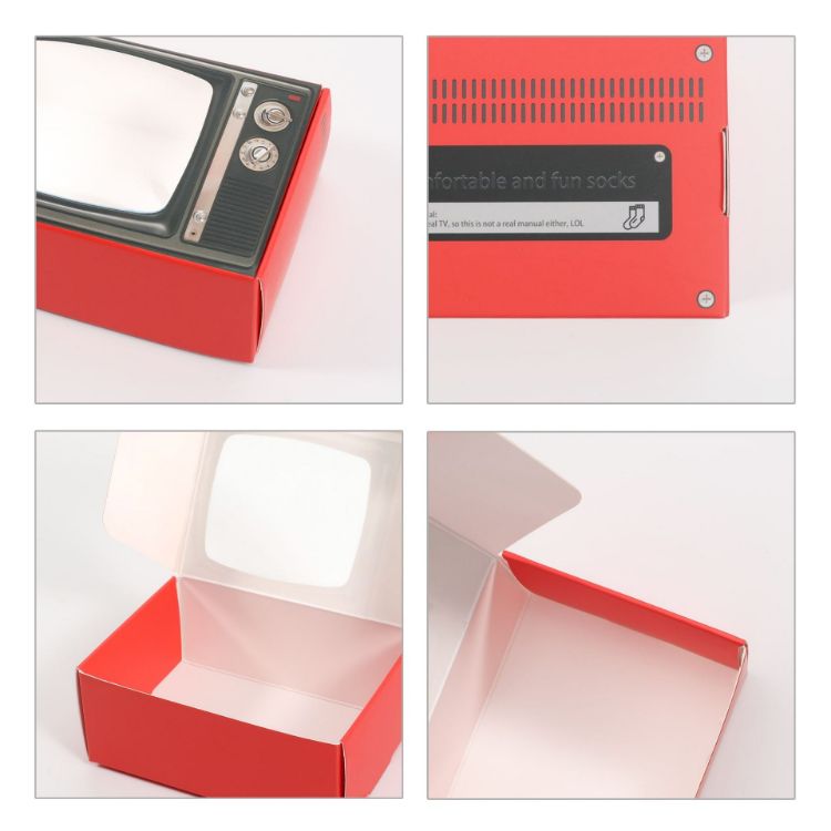 Picture of Custom Retro TV–Style Gift Box