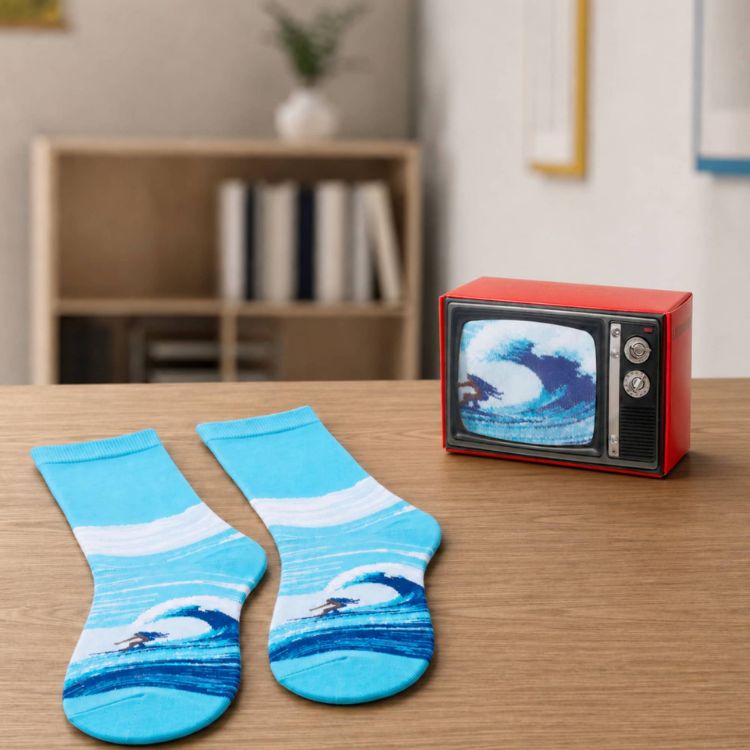 Picture of Custom Retro TV–Style Gift Box