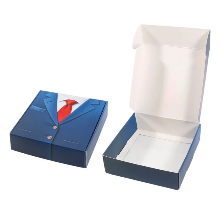 Picture of Custom Flip-Top Gift Box with Square Window