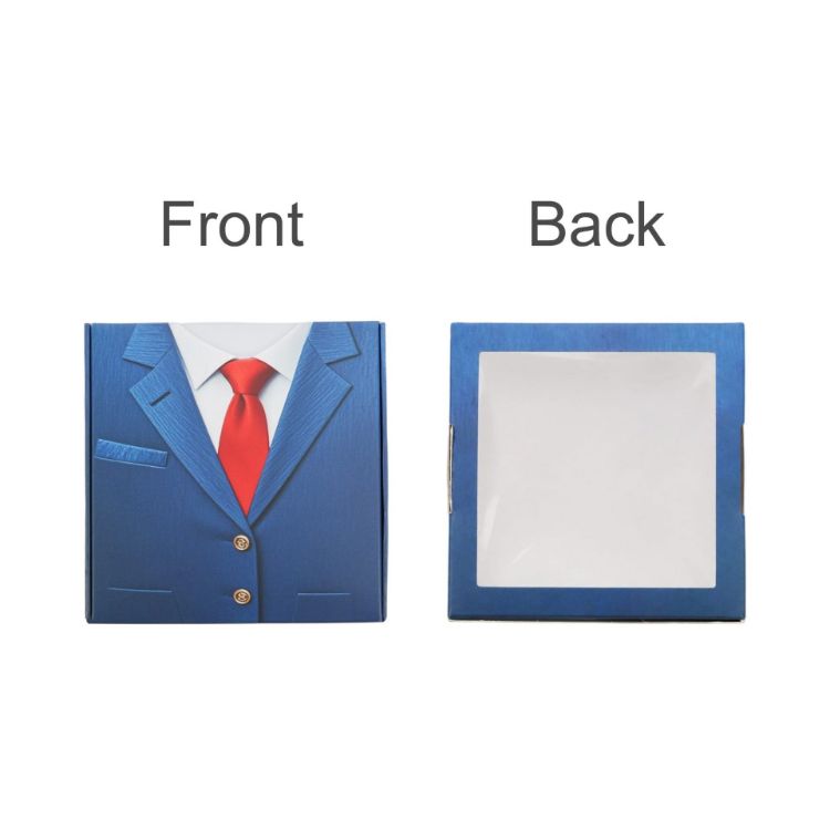 Picture of Custom Flip-Top Gift Box with Square Window