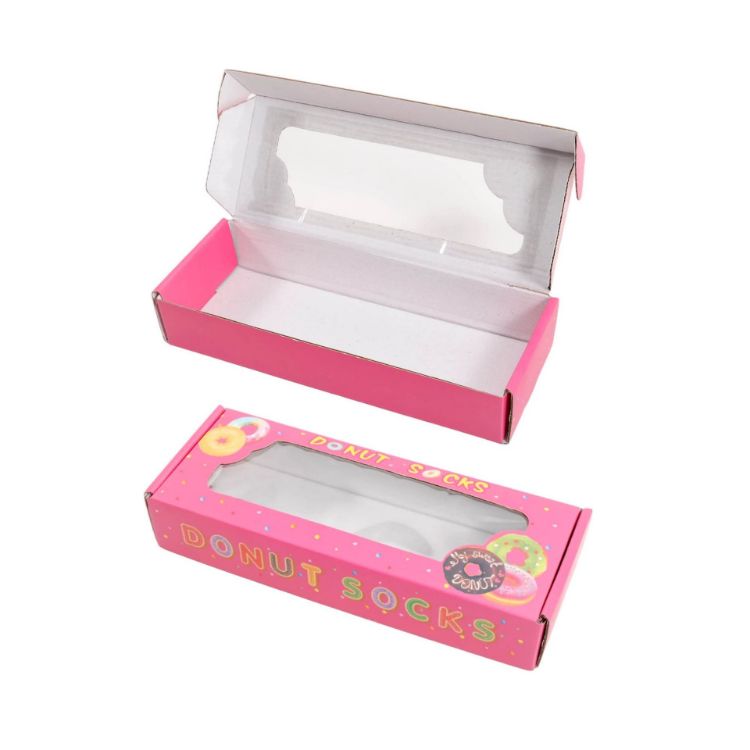 Picture of Large Custom Gift Box with Rectangular Window