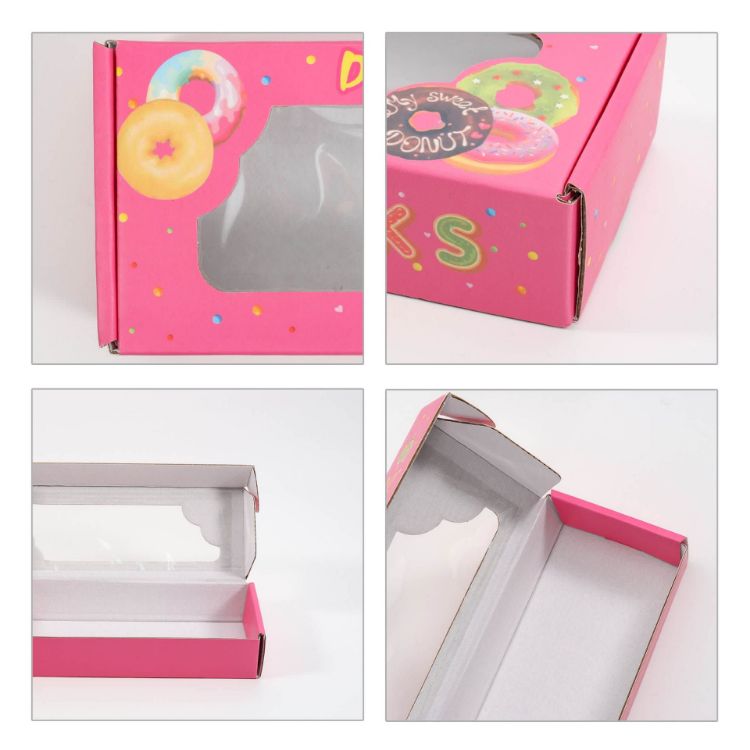 Picture of Large Custom Gift Box with Rectangular Window