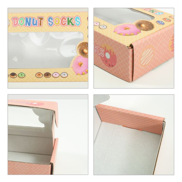 Picture of Medium Custom Gift Box with Rectangular Window