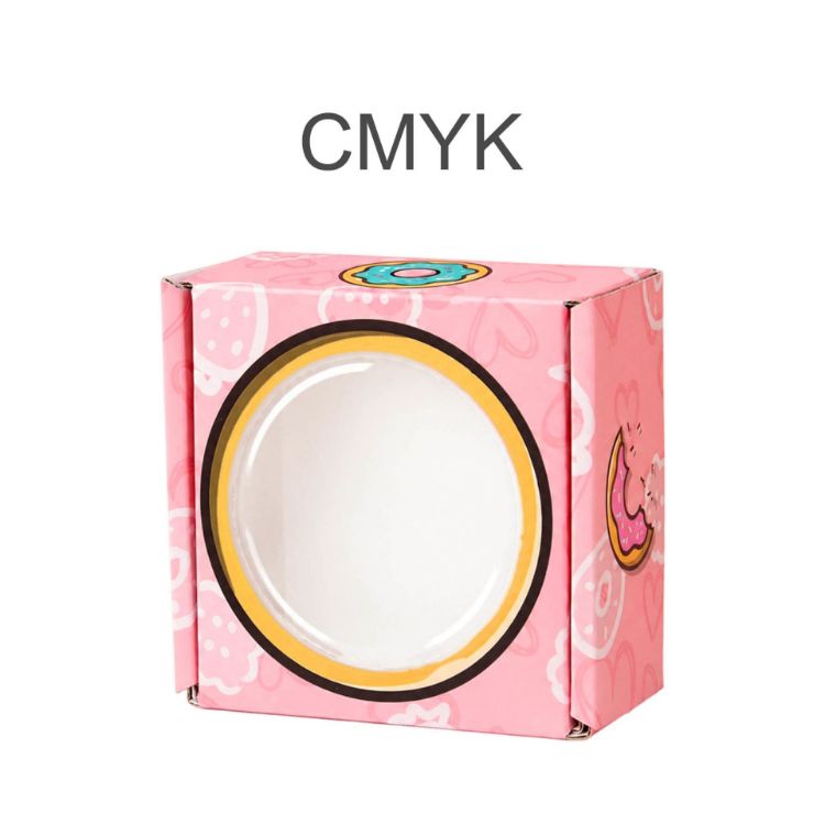 Picture of Small Custom Gift Box with Round Window