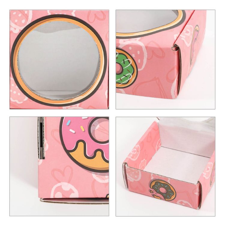 Picture of Small Custom Gift Box with Round Window