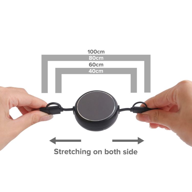 Picture of Retractable Portable Charging Cable