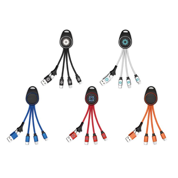 Picture of 6-in-1 Light Up Charging Cable