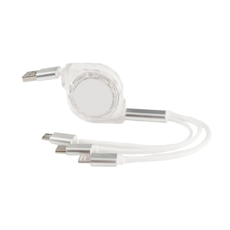 Picture of 3-in-1 Retractable Charging Cable