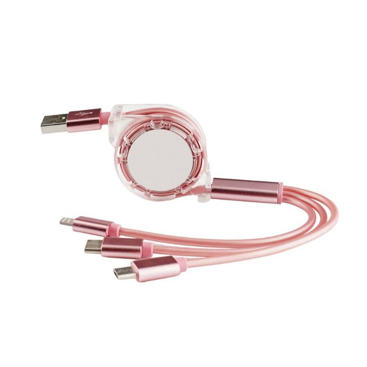 Picture of 3-in-1 Retractable Charging Cable