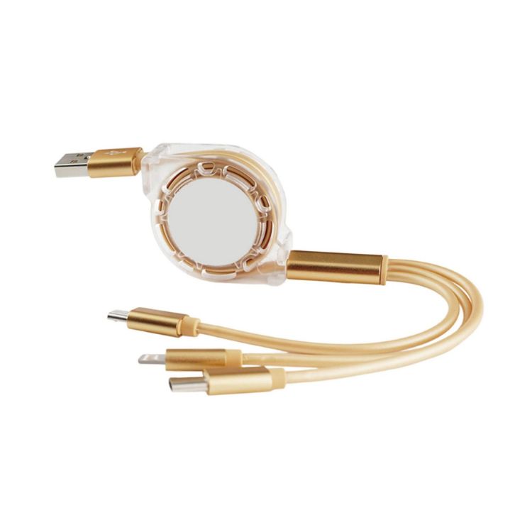 Picture of 3-in-1 Retractable Charging Cable