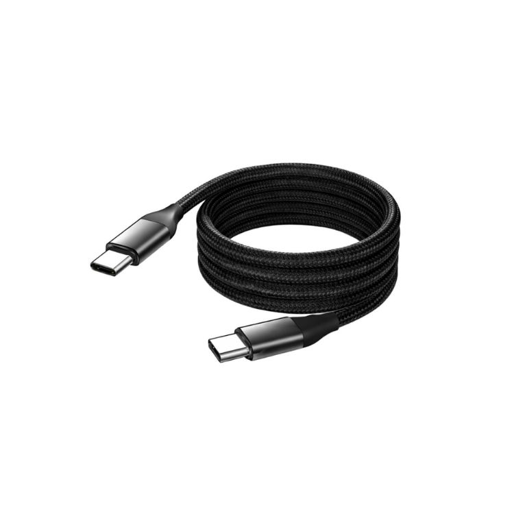 Picture of 100W Magnetic Round Braided Charging Cable