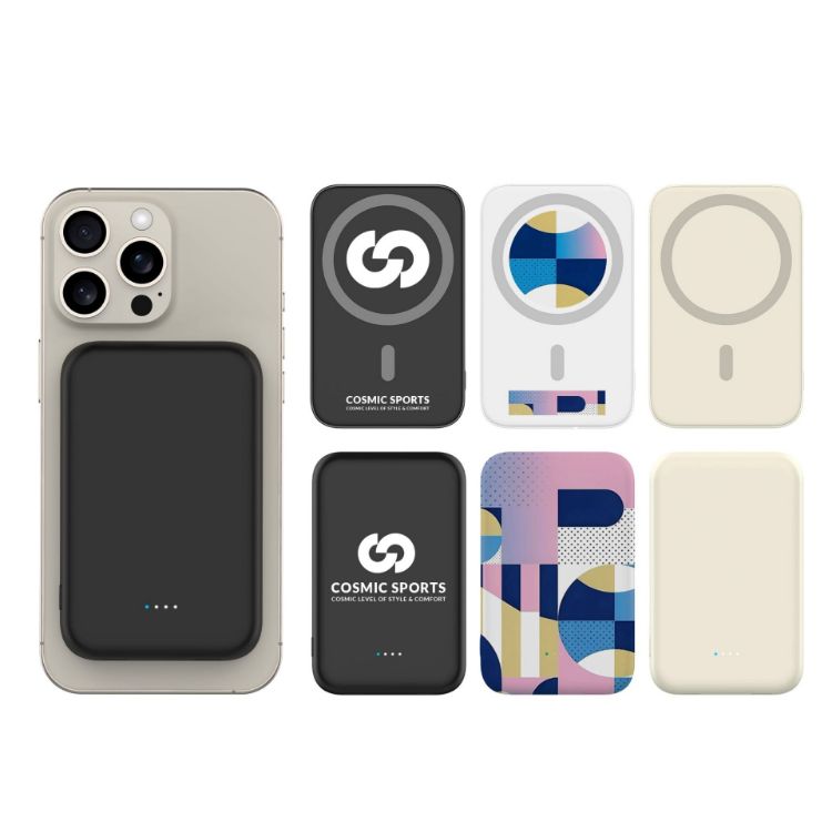 Picture of 5000mAh Magnetic Wireless  Power Bank