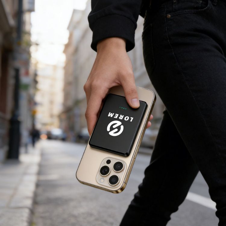 Picture of 5000mAh Magnetic Wireless  Power Bank