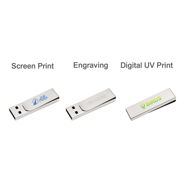 Picture of Metal Clip Flash Drive