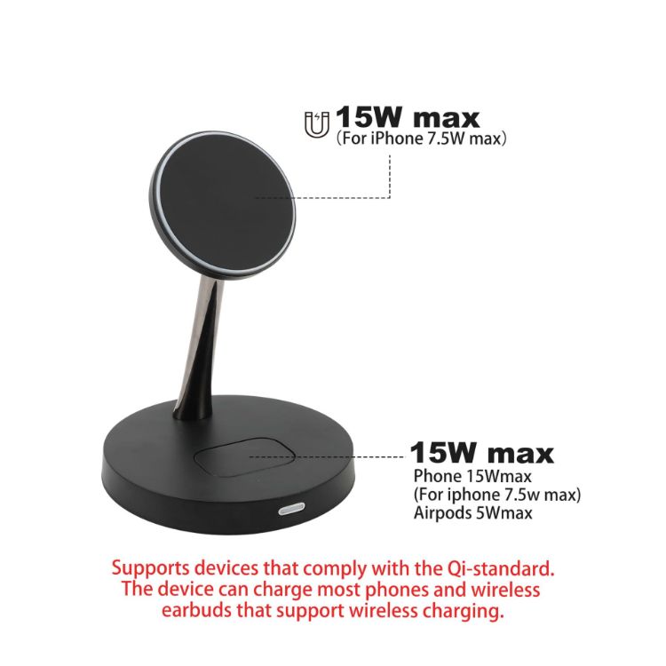 Picture of Magsafe 2-In-1 Wireless Charger