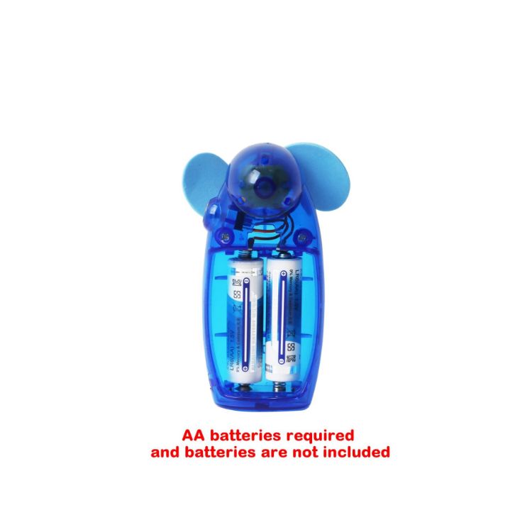 Picture of Transparent Colourful Handy Fan