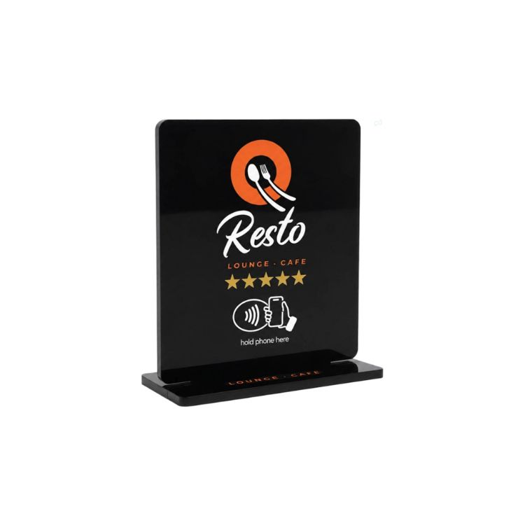 Picture of NFC Acrylic Menu Stand