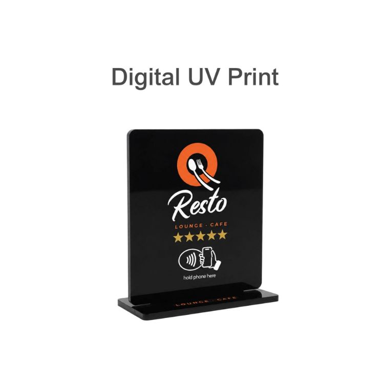 Picture of NFC Acrylic Menu Stand