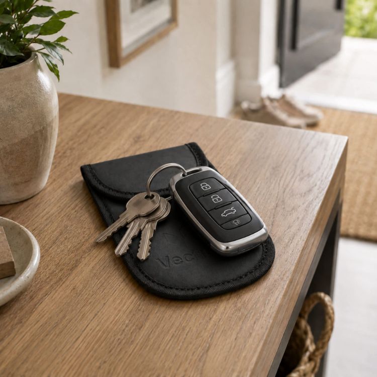 Picture of PU Faraday Signal Blocking Pouch