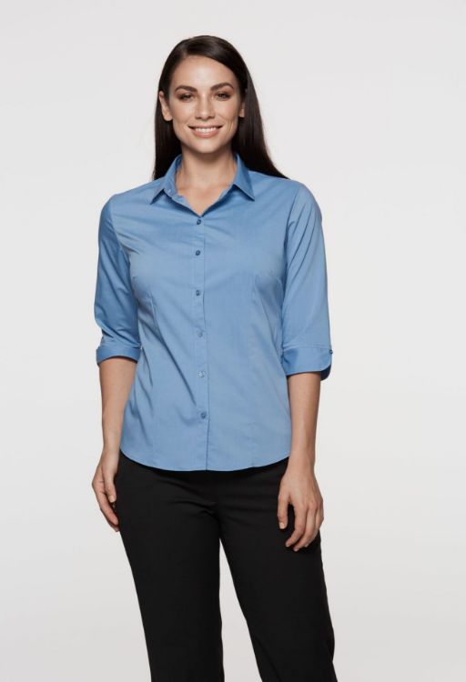 Picture of MOSMAN LADY SHIRT 3/4 SLEEVE