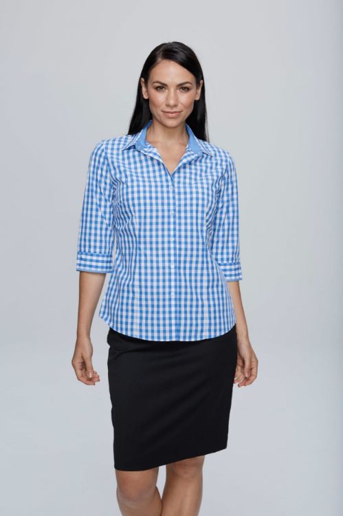 Picture of DEVONPORT LADY SHIRT 3/4 SLEEVE RUNOUT