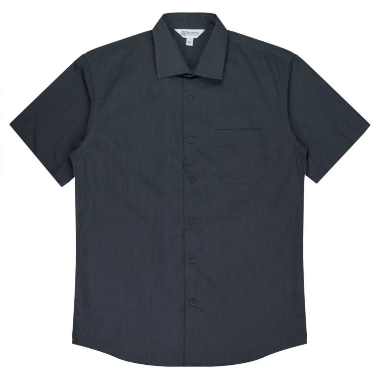 Picture of GRANGE MENS SHIRT SHORT SLEEVE RUNOUT