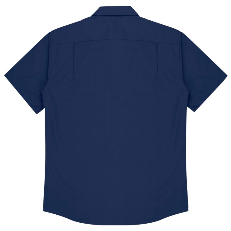 Picture of MOSMAN MENS SHIRT SHORT SLEEVE RUNOUT
